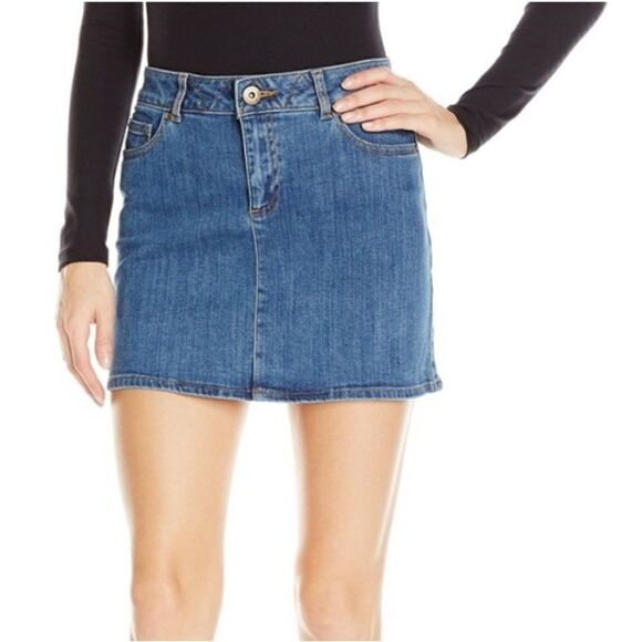 DL1961 Mini Parker Swagger Denim Skirt Made w/American Cotton (Medium) - Picture 15 of 16